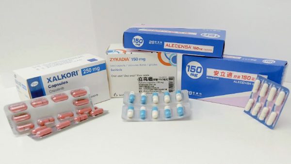 肺癌精準醫療示意